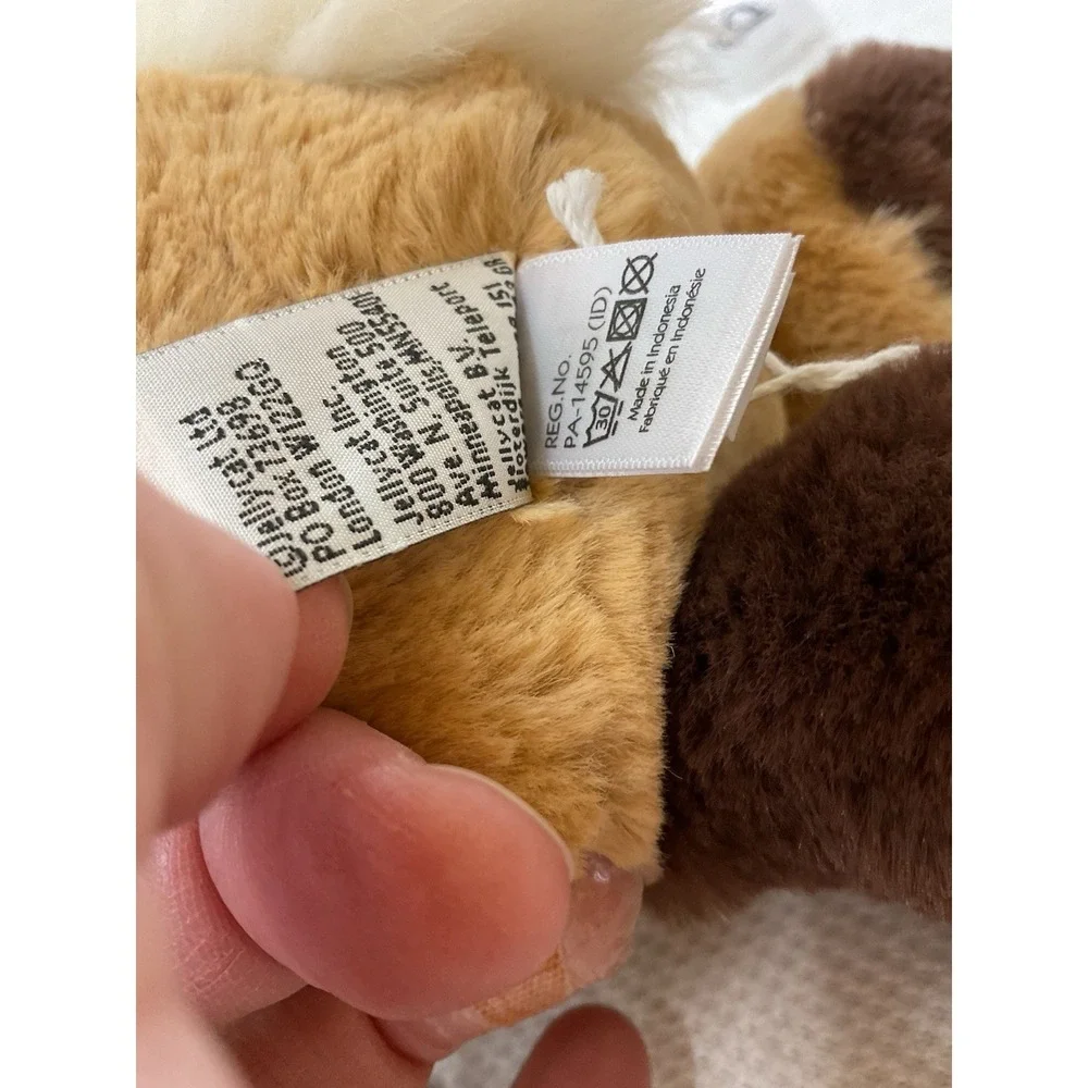 NEW Jellycat Bashful Patchwork Brown Bunny MEDIUM AUTHENTIC‎ Easter